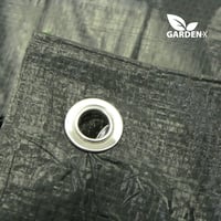 GARDENIX szürke védőponyva 120g/m² - erős, vízálló takarófólia 2x4m 2