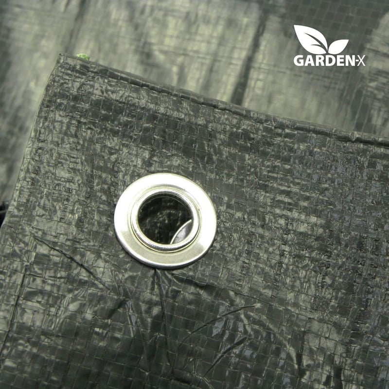 GARDENIX szürke védőponyva 120g/m² - erős, vízálló takarófólia 2x4m