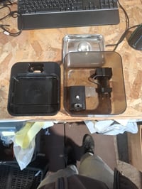 Adăpătoare Fără Fir pentru Pisici DownyPaws 2,5 L, Baterie 4000 mAh, Senzor de Mișcare, Tavă din Oțel Inoxidabil, Pompă Silențioasă, Negru 2