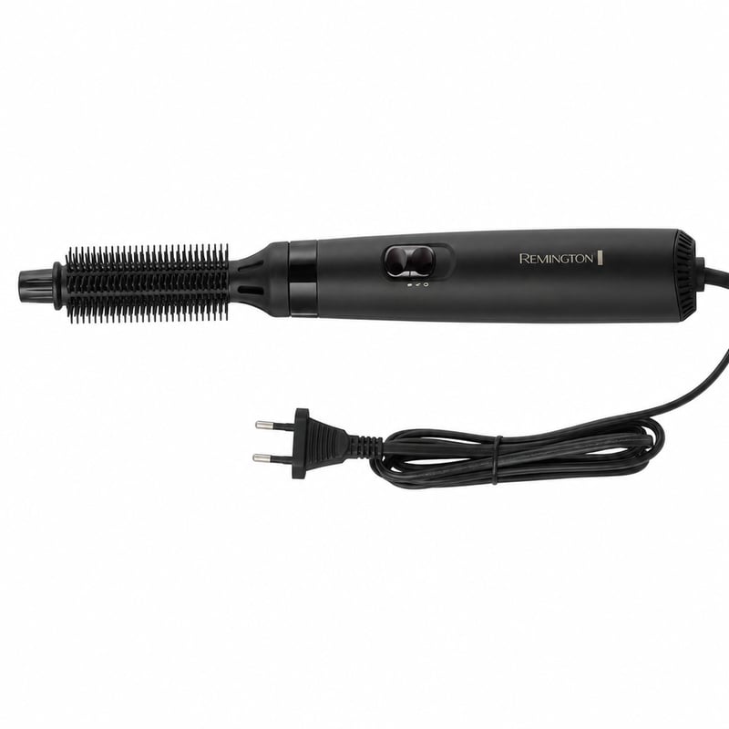 Remington AS7100 Airstyler Meleg Levegős Hajkefe 2 Feltéttel (19 mm és 25 mm Kerek — 25 mm-es cserefej hiányzik (állapot: lásd a 2. képet)