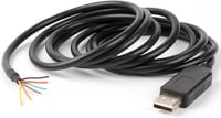 usangreen USB-TTL Soros Átalakító Kábel 5V - 1,8m Színkódolt Vezetékvégekkel - FT232R Chip - Windows/Mac/Linux Kompatibilis - TTL-232R-5V-WE 8