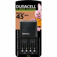 Rýchlonabíjačka batérií Duracell 45 minút pre AA a AAA nabíjacie batérie - čierna — Batérie nie sú súčasťou balenia (stav: pozri 2. obrázok) 1