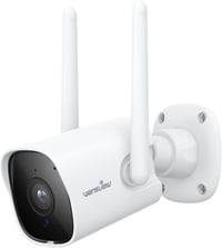 Wansview 2K WiFi Kültéri Biztonsági Kamera - Adatvédelmi Zónával, Kétirányú Hanggal, SD Kártyahely (Fehér) 1
