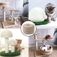 Erős Sisal Kaparókötél Macskáknak - 6mm x 15m 6