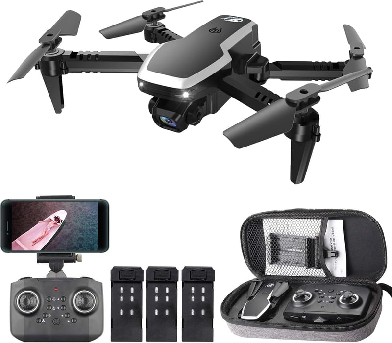DJI Mini 4K Drón Dupla Kamerával - Összecsukható Quadcopter Gyerekeknek