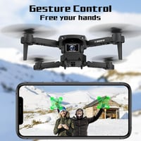 FAKJANK X19 Mini Drón HD 720P Kamerával - WiFi FPV Élő Közvetítés, 2 Kamera, Magasságtartás, Fejnélküli Mód, 3D Flip, 2 Akkumulátor, 20 Perc 6