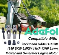 Adefol Szelep Nyomórúd Vezetőlap Készlet Honda GX340 GX390 188F 5-6,5KW Benzinmotorhoz - Generátor és Szivattyú Alkatrész 2