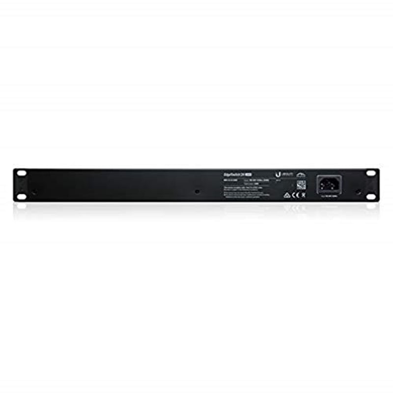 Ubiquiti ES-24-250W Hálózati Switch - 24 Portos Layer 2/3 PoE Menedzselhető Switch 250W Teljesítménnyel, RJ45 és SFP Csatlakozókkal
