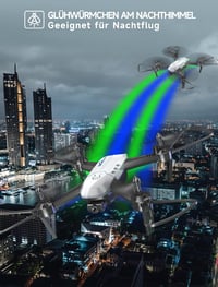 Wipkviey T6 Drón 1080p HD Kamerával, WiFi FPV Kezdőknek, 2 Akkumulátorral, 30 Perces Repülési Idővel, Gravitációs Szenzorral, Fejnélküli Mód 6