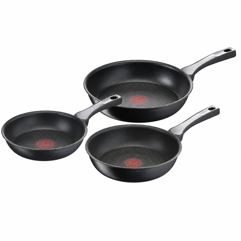 Sada panvíc Tefal Unlimited On G25991, 3-dielna (20 cm, 24 cm, 28 cm) – Na okraji panvice sa nachádzajú drobné škrabance (stav: pozri 2. obrázok)