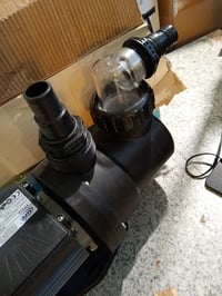 Gre PP032 medenceszűrő szivattyú 250 W, 7 m³/h, max. 35 m³-es medencéhez, önfelszívó, 500 mm-es szűrőhöz, fekete, használt 2