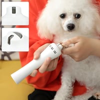 Elektromos LED Körömcsiszoló Kutyáknak és Macskáknak - 3 Sebességű, Porgyűjtős, 1200mAh 1