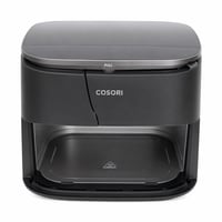 Teplovzdušná fritéza Cosori TurboBlaze XXL 6l, 9 v 1, DC – chybná, čiastočne funkčná: predná časť na dvoch miestach prasknutá, z úložného priestoru odlomený kúsok 1
