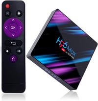 H96 Max Android 9.0 TV Box 4K WiFi Bluetooth okostelefon vezérlésű médialejátszó 1