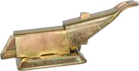 KeyMet GmbH Horganyzott Sárga Padlócsapda Retesz Ablakzár Horoggal - 80mm Hosszú Biztonsági Zár M4 Csavarfuratokkal - 1, Galvanised Yellow 6