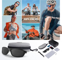 RIVBOS polarizált UV400 sport napszemüveg kerékpározáshoz, futáshoz - unisex 6