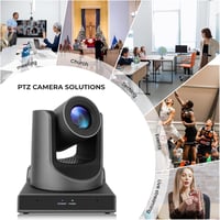 SMTAV PTZ Videokonferencia Kamera 20X Optikai + 16X Digitális Zoom, 3G-SDI + HDMI Kimenet, H.265 Támogatás, Full HD 1080p Felbontás 4
