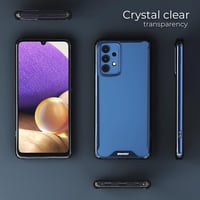 Samsung A32 5G Átlátszó Védőtok Fekete Szegéllyel 6