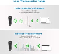 NETUM C990 Bluetooth QR kódolvasó - Vezeték nélküli vonalkód szkenner iPhone, Android és PC-hez 4