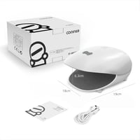 Comfier kézmaszírozó készülék 3 fokozatú nyomással és melegítéssel, újratölthető 7
