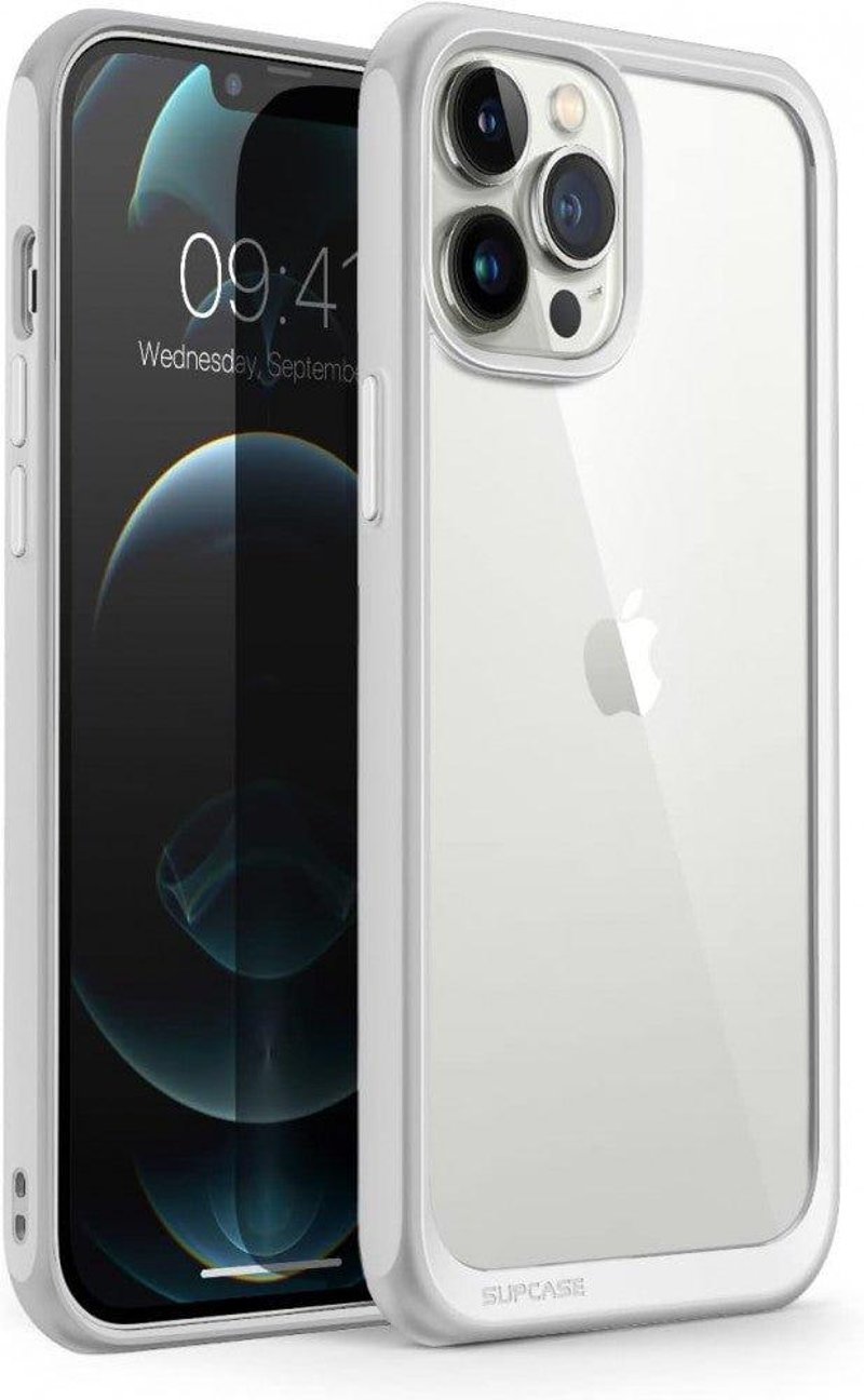 Apple iPhone 13 Pro Max Vékony Szürke Szilikon Védőtok - Ütésálló, Átlátszó