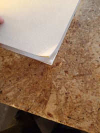 Bloc de desen Canson C à Grain A4 224g/m² Alb Natural, granulație fină, 30 coli — foi șifonate la colț (stare: vezi a 2-a poză) 2