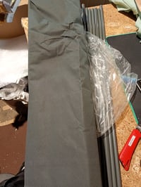 Dulap textil gri Rayen Basic 79x155x54 cm — pentru piese / dezmembrare: lipsesc elementele de îmbinare din plastic (stare: vezi a 2-a fotografie) 2