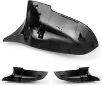 Asasytal Tükör Borítás BMW 5/6/7 Sorozathoz F10 F11 F18 LCI GT F07 F06 F12 F13 F01 F02 - Fényes Fekete ABS Műanyag Visszapillantó Tükör Burk 4