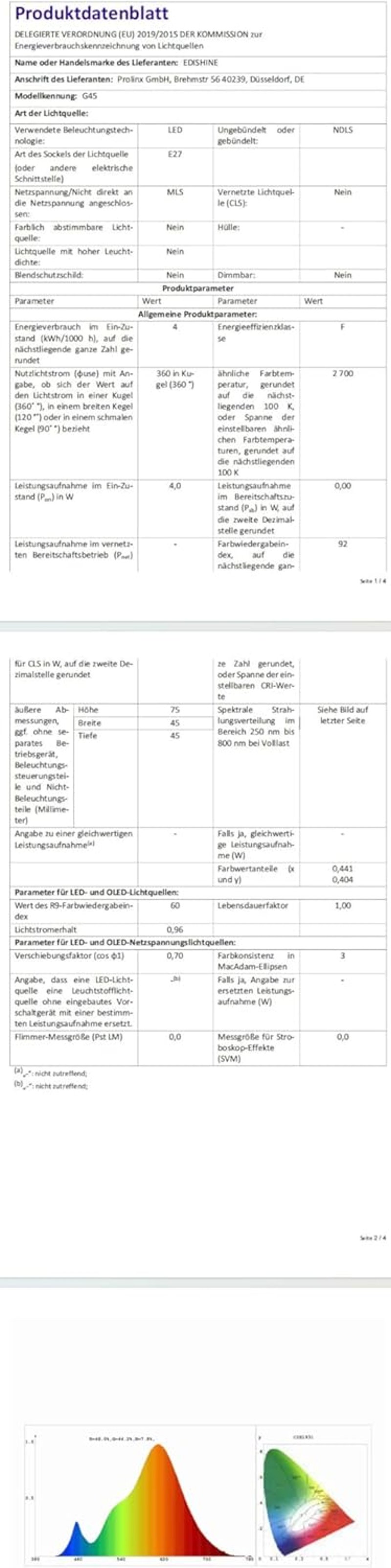 EDISHINE Fa Állólámpa Szett - Szürke Lenvászon Ernyővel, E27 Foglalattal, Hálószobába, Nappaliba