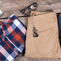 Tibitdeer titán karabiner kulcstartó szett - erős, strapabíró, 2 darabos 5