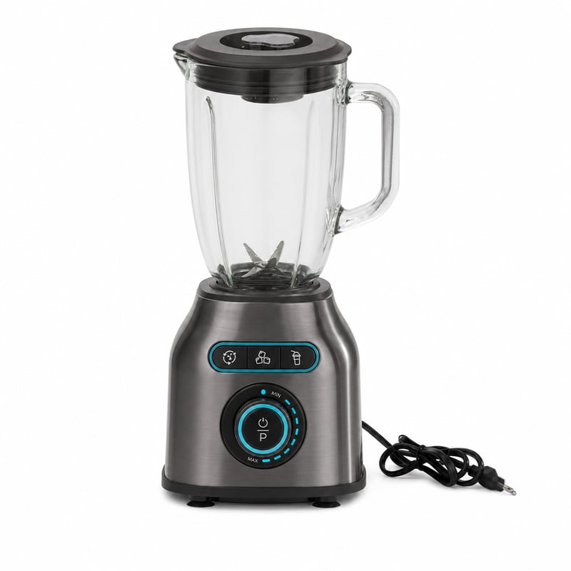Cecotec Power Black Titanium 2200MAX Smooth Álló Turmixgép — hibás, alkatrésznek: nem zár rendesen a kancsó (állapot: lásd a 2. képet)