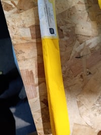 Interdruk krep papir u roli žuti, 10 komada - 50x200 cm, 28 g/m², dječji i — nabori na papiru (stanje: vidi 2. sliku) 6