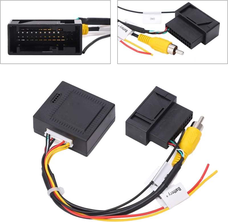 Aramox RGB-AV Átalakító Adapter - Magotan CC Kompatibilis Konverter RGB-CVBS Jel Átalakításához