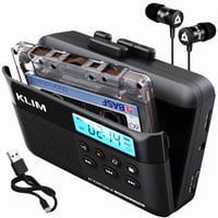 KLIM K7 Kasetofon i snimač – MP3 pretvarač, 16GB SD kartica, ugrađeni mikrofon — bez SD kartice i čitača (stanje: vidi 2. sliku) 1