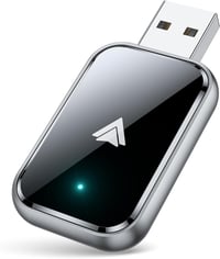 AIZEO Android Autó Vezeték Nélküli Adapter - Vezetékes Android Auto Átalakító Gyors Bluetooth Kapcsolattal, Kompakt Méretű Autós Kiegészítő  1