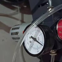 SRJQXH Pneumatikus Tömlő 8mm/5mm - 5m Átlátszó PU Levegőcső Kompresszorhoz, Vízálló, Olajálló, -30°C~80°C Hőtűrésű Csatlakozóval 4