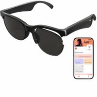 Inteligentné slnečné okuliare CarsMinders s Bluetooth 5.3 a otvorenými reproduktormi — Šošovky produktu sú uvoľnené, viditeľne používané (stav: pozri 2. obrázok) 1