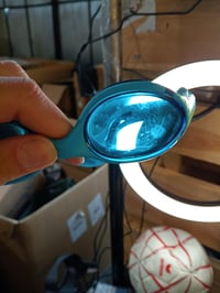 Speedo Biofuse 2.0 Gyermek Úszószemüveg - Hypersonic Blue/Lumo Green, Átlátszó — vízköves, karcos lencse és pánt (állapot: lásd a 2. képet) 4