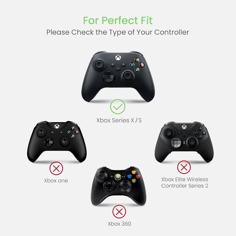 Xbox Series X/S kontroller tok - TomToc ütésálló védőtok, könnyű, pormentes tárolás