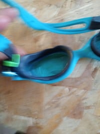 Speedo Biofuse 2.0 Gyermek Úszószemüveg, Hypersonic Blue/Lumo Green, Átlátszó Lencse, Párásodásgátló, Vízálló, Állítható Fejpánt 3