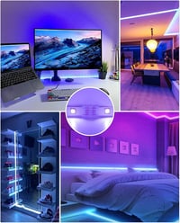GTIWUNG 10 méteres LED hosszabbító kábel 4-tűs csatlakozóval, 5050 3528 2835 LED szalagokhoz, forrasztásmentes RGB kompatibilis DIY megoldás 6