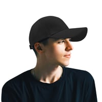 Aomig Unisex Fekete Baseball Sapka - Állítható, Napvédő, Sport és Szabadidő 8