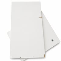 vidaXL Dulap de lavoar, alb extralucios, 63x30x54 cm, PAL — deteriorat, element cu margine ruptă (produs utilizat) 1
