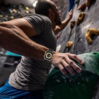 Apple Watch nylon sportszíj - Fekete, kompatibilis minden sorozattal 2
