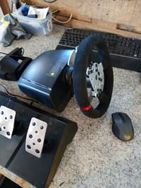 Mars Gaming MWH-RSX SimRacing komplet volana s Force Feedback dvostrukim motorom, 3 pedale, H-mjenjačem s 12 stupnjeva prijenosa, 14 tipki, PC/PS4/Xbox 3