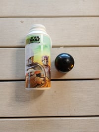 Detská fľaša na vodu Mepal Campus Pop-up s motívom Star Wars The Mandalorian, 400 ml, bez BPA — používaná (stav: viď 2. obrázok) 2
