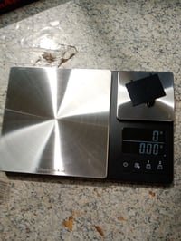 Cântar de bucătărie digital KitchenAid cu două platforme — defect, funcționează parțial: cântarul mai mic nu funcționează (stare: vezi poza nr. 2) 2