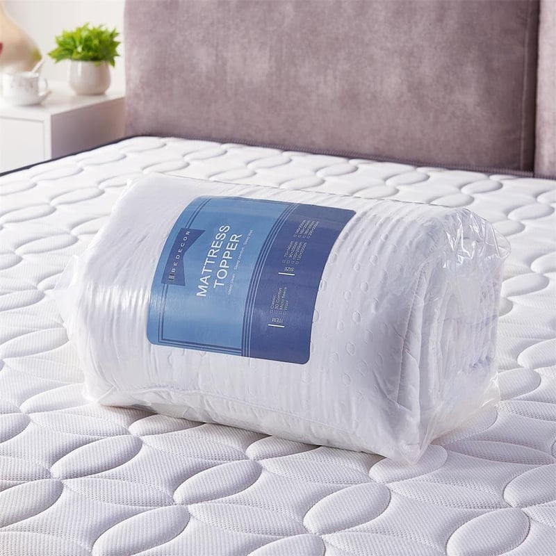 Bedecor Ultra Puha Matracvédő Csúszásmentes 3D Masszázs Buborék Fedéllel - 150 x 200 cm