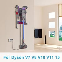 DrRobor Fali Tartó Dyson V7 V8 V10 V11 V15 Porszívókhoz - 9 Tárolórekesszel, Prémium Műanyag, Hordozható Kiegészítő 2