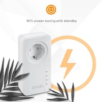 Zyxel G.hn 2 Gigabites Powerline Adapter Szett - Áteresztő, 8K Streaming 8